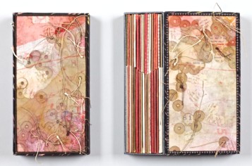"Under Cover" (altered book, mixed media),  Brooke Holve