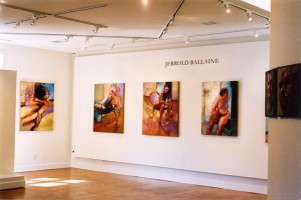 Ballaine's one-man exhibition, 2004"