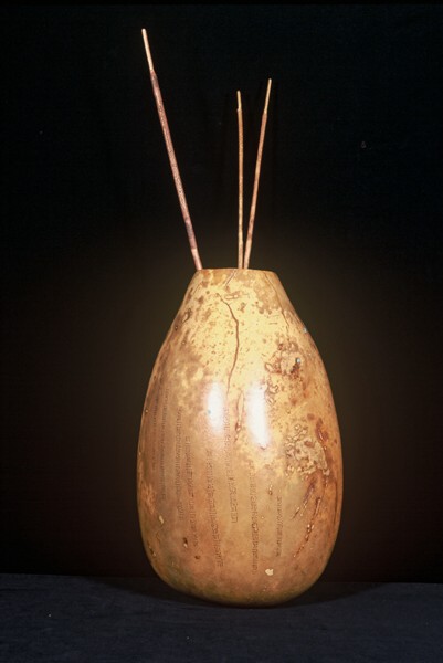 "Gourd and Three Sticks" by Loreen Barry