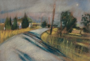 "Day II:  Road Off the Levee," by Wendy Goldberg