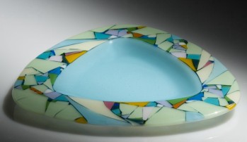 Carla Sarvis, Fused Glass Plate